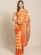 Khadi Printed Saree for Women 