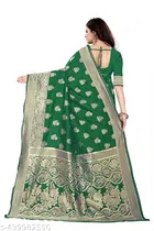 Silk Zari Woven Saree for Women 