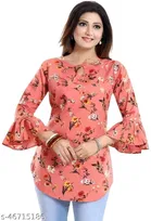 Three-Quarter Sleeves Top for Women 