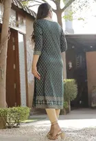 Rayon Printed Kurti for Women 