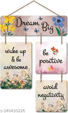 MDF Wooden Wall Hanging Quotes 