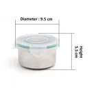 FRIENDS FOR LIFE Air-Tight Steel Container 