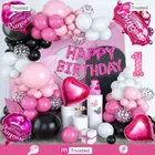 Princess Theme 1st Happy Birthday Decoration,Multicolour,Set Of 1