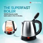 Longway Kestro 1500 W with Stainless Steel Body for Boiling Electric Kettle  