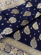 Banarasi Silk Zari Woven Saree for Women 