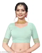 Chanderi Cotton Zari Woven Saree for Women 