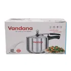 VANDANA Aluminium InnerLid Pressure Cooker Gas Stovetop Compatible 