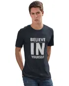 Round Neck Printed T-Shirt for Men 