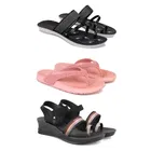 Combo of Flats with Slippers & Sandals for Women 