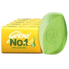 Godrej No.1 Lime and Aloe Vera Soap 5X100 g (Buy 4 Get 1 Free)