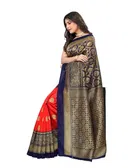 Women's Printed Saree with Blouse Piece 