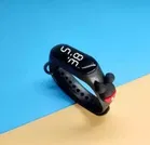 Silicone Strap Digital Watch for Kids 