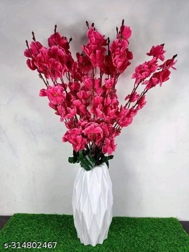 Plastic Artificial Flower (Multicolor)