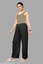 Palazzos for Women, Pack of 3 