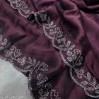 Poly Silk Embellished Saree for Women 
