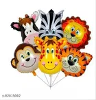 6 Pcs Balloons Decoration Kit, Multicolour, Set of 1