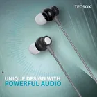 TecSox Bass Bud 23 Wired Earphones