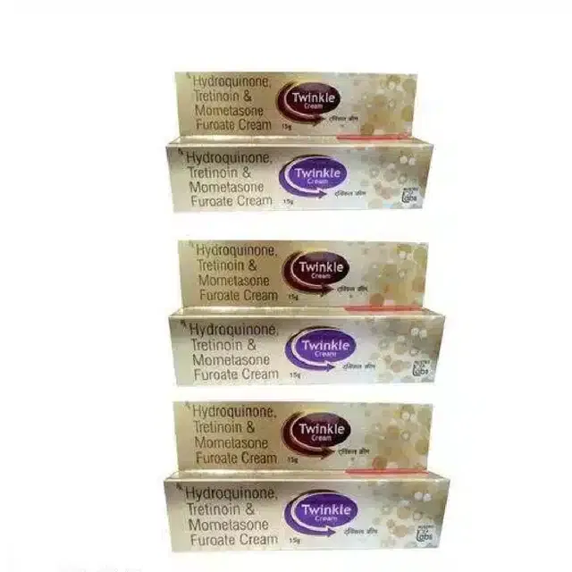 Twinkle Face Night Cream (Pack of 3, 15 g)
