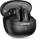 HOPPUP Earbuds with 40H PlayTime, 40MS Low Latency, AI ENC & 5.4v Bluetooth  (Stealth Black, True Wireless)