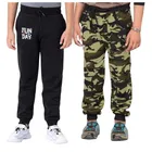 Cotton Blend Regular Fit Trackpants for Boys & Girls 