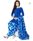 Yashika Unstitched Crepe Salwar Suit Material 
