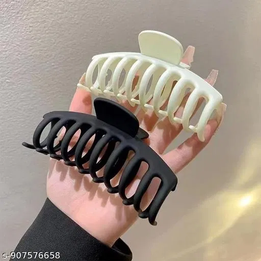 Fashionable Hair Clips for Women (Multicolor, 2 Pcs)