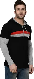 Full Sleeve Hooded T-Shirt for Men 