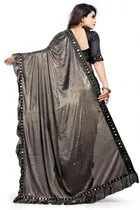 Lycra Blend Embellished Saree for Women 