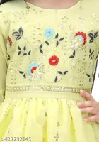 Georgette Kurta Set for Girls 