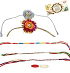 Fabric Rakhi, Pack of 5 