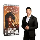 Bold Care 404 Super Ultra Thin Chocolate Flavored Condoms, 10 Pcs