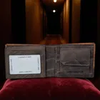 PU Leather Men's Wallet – Slim, Bifold Design with Card & Cash Compartments 