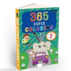 365 Super Coloring Book For Kids  Set Of 2 - Fun, Educational, Colorful Imagery, Engaging Activities, And Hours Of Entertainment Drawing Books For Kids. Suitable For All Age Groups ,