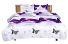 Polycotton Double Bedsheet with 2 Pillow Cover 