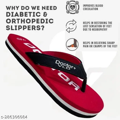 Flipflop for Women, Red (6)