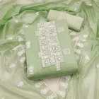 Chanderi Cotton Unstitched Dress Material for Women 