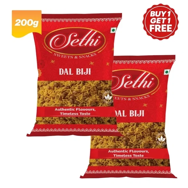 सेठी दाल बीजी 2X200 g (बय 1 गेट 1 फ्री)