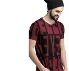 Round Neck Printed T-Shirt for Men 