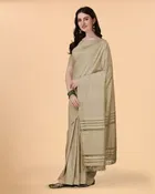 Cotton Embroideried Saree for Women 