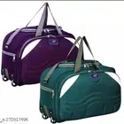 Nylon Strolley Duffel Bag 