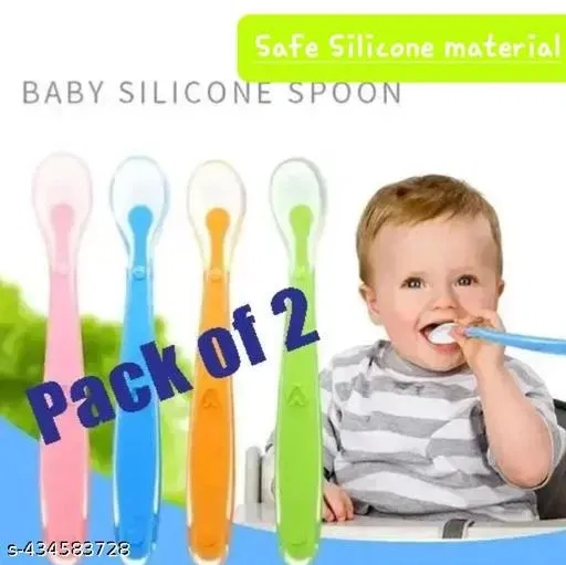 Baby Feeding Silicone Spoon,Feeding Spoon For Kids