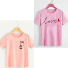 Cotton Blend Round Neck T-Shirt for Women 