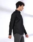 Polyester Full Sleeves Solid Shirt for Men 
