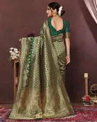 Banarasi Silk Zari Woven Saree for Women 