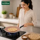 TerraHome Non-Stick-Aluminum Tawa 25cm, Copper
