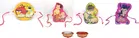 Plastic Rakhi for Kids 