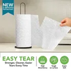 TerraHome 2 Ply Kitchen Towel Roll [4X60Pulls], 240 Pulls [Pack of 2]