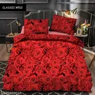 Polycotton Double Size Bedsheet with Pillow Cover 