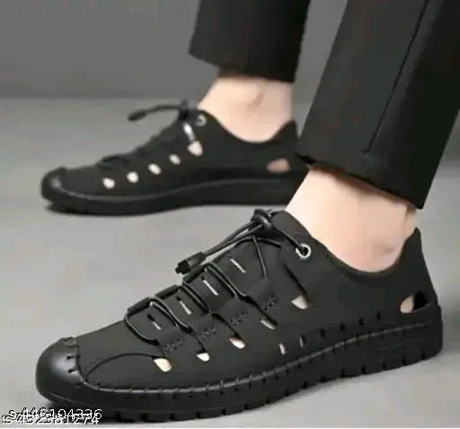 Casual Shoes for Men (Black, 9)