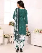 Punjabi Floral Suit for Women 